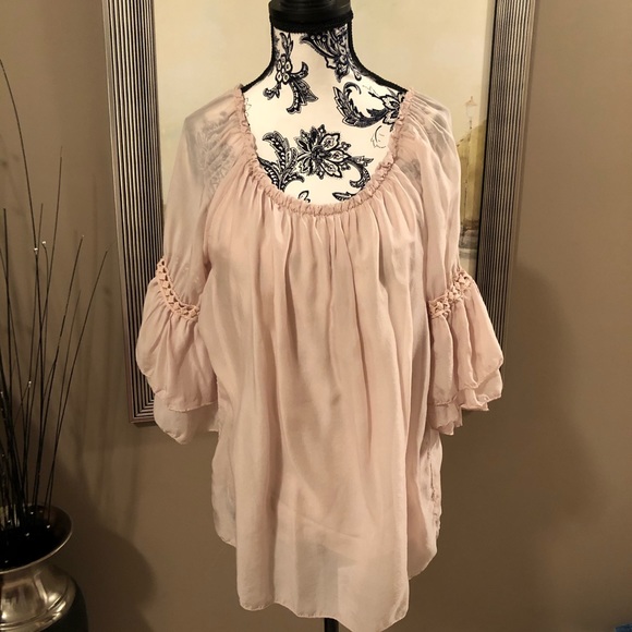 Elena Baldi Silk Top - Picture 1 of 4